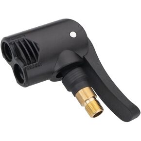 Pump Adapter Valve, Quick Pump Fitting Replacement Nozzle Tire Valve 3 in 1 Replacement Dual Head Air Pump Adapter Valve Tires and Tubes, Bike Valve Adapter, Air Pump Attachments