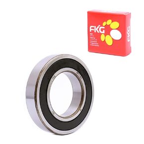 FKG 6211-2RS 55x100x21mm Deep Groove Ball Bearing Double Rubber Seal Bearings Pre-Lubricated