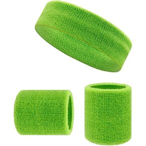 Headband Wristband Set