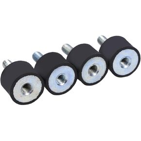 Rubber Mounts Universal Rubber Vibration Isolator Mount Shock Absorber Anti Vibration for Air Compressors Gasoline Engines Water Pumps (VD30*20 M8*23)