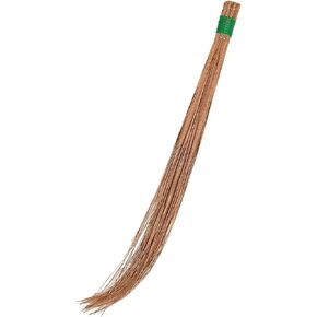 Traditional Coconut Broom Stick Leaf Grass 40 inch Long Broomstick Washable Seekh Jhaadu with Firm & Comfortable Grip Ideal for Wet Surface Cleaning (1 Pc, 400 Gm, Random Colors)