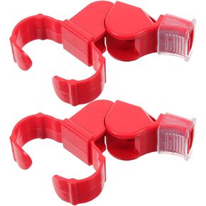 BESPORTBLE 2pcs Finger Grip Whistle Plastic Loud Sports Whistles Survival Whistles Official Hockey Referee Whistle for Coaches