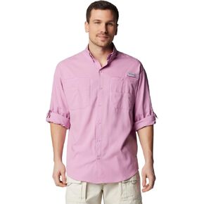 Columbia Men's Tamiami II Long Sleeve Shirt, Minuet, 1X