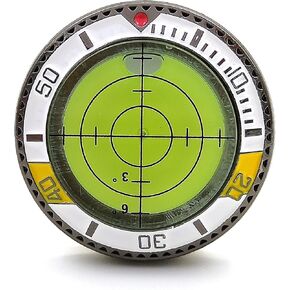 3.5cm Dr.Golf Water Level Golf Ball Marker Portable Golf Green Slope Putting Level Golfer Accessories