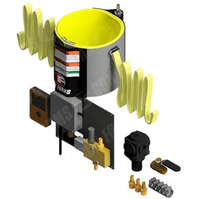 Concrete Pump Boom Hose Air Cuff Shutoff Valve Bladder Rebuild Kit (V50FAC-REBUILD)