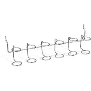 Pegboard Screwdriver Holder Peg Board Screwdriver Organizer Peg Board Tool Hangers Peg Board Hooks Peg Board Organizer Accessories Six-Tool Multi-Tool Holder for Pegboard