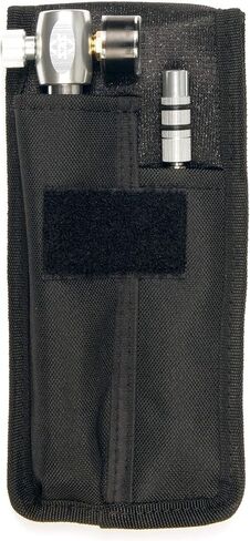 SKS GERMANY MSP Dämpferpumpe (Mountain Suspension Pump), Luftpumpe Fahrrad (Fahrradpumpe mit abschraubbarem Stahlflexschlauch, Druck max.: 20 bar / 290 PSI, Ventilanschluss: AV), Silber, 10 x 3 x 3 cm in Saudi Arabia