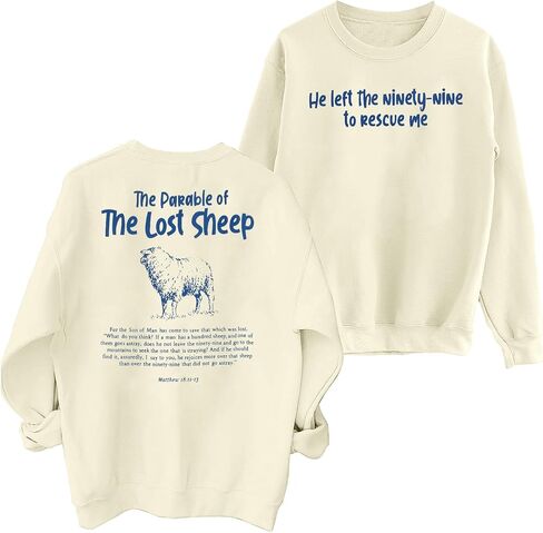 BANGELY Christian Sweatshirts for Women Bible Verse Shirts Faith Christian Religious Crewneck Long Sleeve Pullover Tops in Saudi Arabia