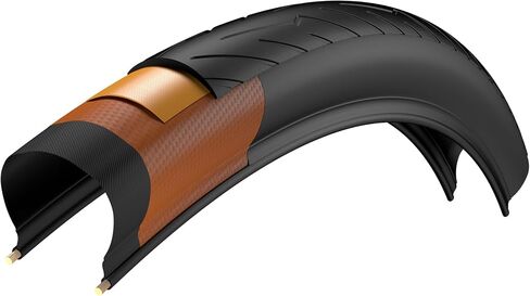 Pirelli Cinturato Velo Road Bike Tire (Long Rides), Clincher Tubeless Ready, Confident Handle Vari Terrains & Worst Conditions, X-Puncture Protect,(1) Tire, Black or Classic Tan Sidewall / Vari Sizes in Saudi Arabia