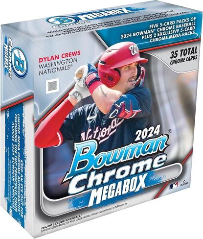 2024 Topps Bowman Chrome Baseball Factory Sealed Mega Box - Baseball Complete Sets in Saudi Arabia