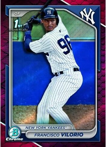 2024 Topps Bowman Chrome Baseball Factory Sealed Mega Box - Baseball Complete Sets in Saudi Arabia