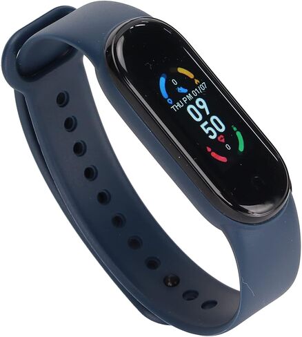 Smart Wristband with Step Counter, Heart Rate Monitor, Sleep, Message Alerts - All Day Activity Tracking, USB Charging - IP67 Waterproof for Android and iOS in Saudi Arabia