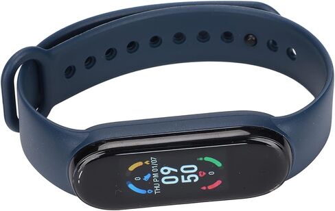 Smart Wristband with Step Counter, Heart Rate Monitor, Sleep, Message Alerts - All Day Activity Tracking, USB Charging - IP67 Waterproof for Android and iOS in Saudi Arabia