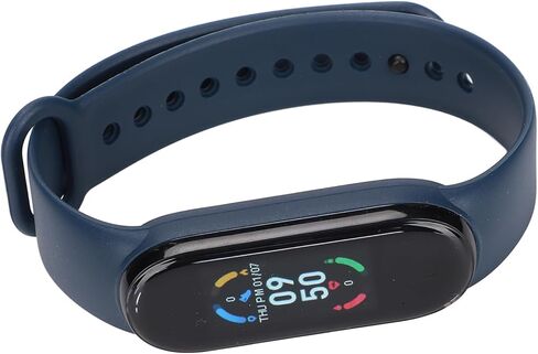 Smart Wristband with Step Counter, Heart Rate Monitor, Sleep, Message Alerts - All Day Activity Tracking, USB Charging - IP67 Waterproof for Android and iOS in Saudi Arabia