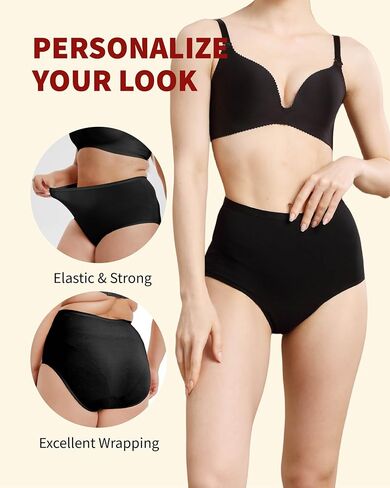 Washable Incontinence Underwear for Women, Absorbent Leak Proof Underwear for Women Bladder Leakage 1 Pack (Light Blue, L) in Saudi Arabia