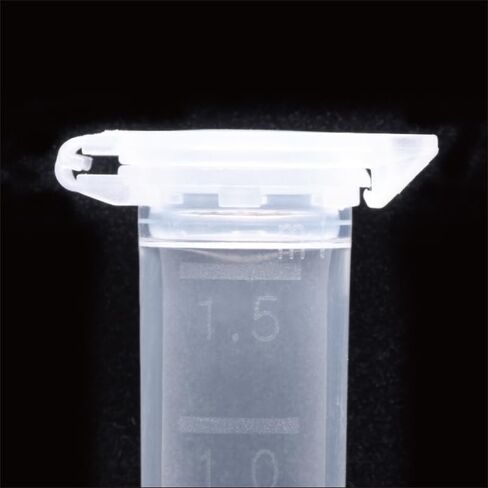 1.5 مل، أنبوب صغير مع غطاء قفل، قاعدة مستديرة، ملمس صلب، طبيعي 131-715C in Kuwait
