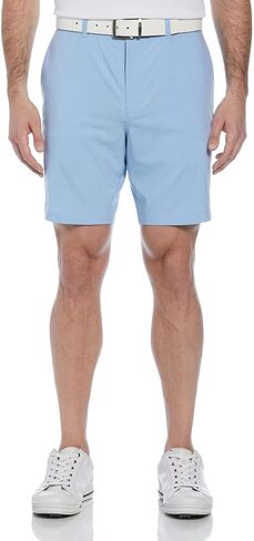 PGA TOUR Men's 8" Heather Performance Stretch Golf Shorts with Active Waistband, Moisture-Wicking, Sun Protection in Kuwait