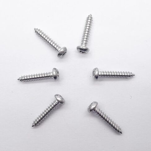 M3x16mm رأس مستدير سداسي توركس مع برغي حافر ذاتيًا 304 من الفولاذ المقاوم للصدأ برغي مقاوم للعبث (100 قطعة) in Kuwait