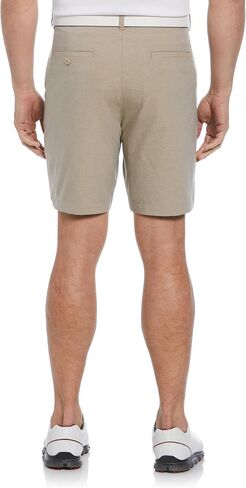 PGA TOUR Men's 8" Heather Performance Stretch Golf Shorts with Active Waistband, Moisture-Wicking, Sun Protection in Kuwait