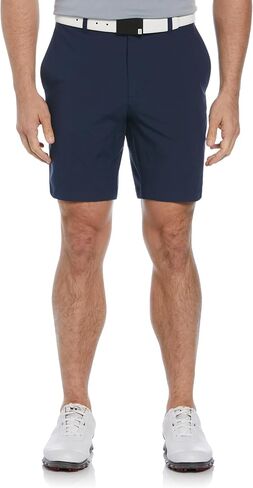 PGA TOUR Men's 8" Heather Performance Stretch Golf Shorts with Active Waistband, Moisture-Wicking, Sun Protection in Kuwait