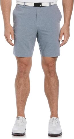 PGA TOUR Men's 8" Heather Performance Stretch Golf Shorts with Active Waistband, Moisture-Wicking, Sun Protection in Kuwait