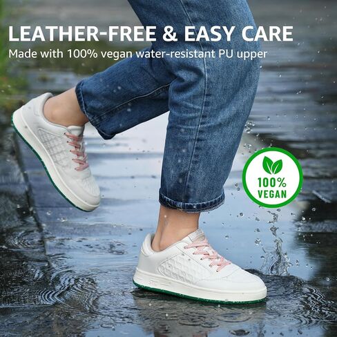 STQ Womens Fashion Sneakers Lace Up Tennis Shoes Comfortable Skate Shoes Walking Sneakers in Saudi Arabia