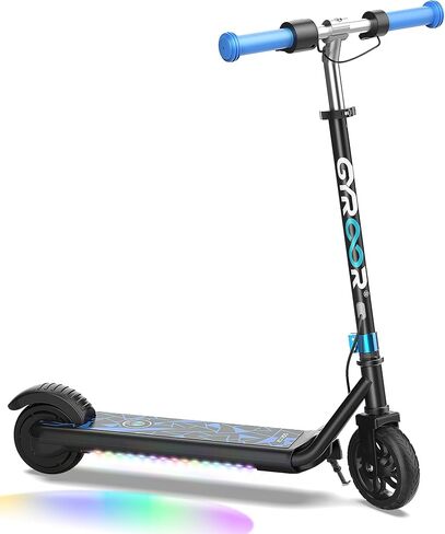 H30Max Kids Electric Scooter, 150W Motor, LED Lights, Bluetooth Music, Dual Brakes, Fast Charging in Saudi Arabia