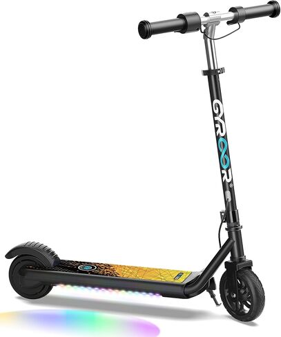 H30Max Kids Electric Scooter, 150W Motor, LED Lights, Bluetooth Music, Dual Brakes, Fast Charging in Saudi Arabia