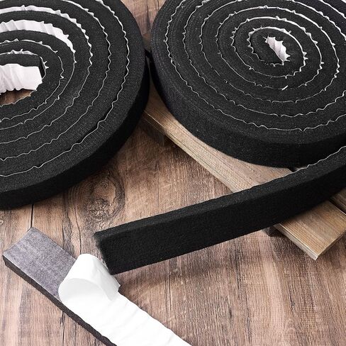 2 Pcs 2"w x 15'l (30'l Total) Metal Roofing Universal Vented Ridge Material Panel Felt Closure Strips Roofing Panels Felt Tape Self Adhesive Insulation Weather Windproof Waterproof Seal in Saudi Arabia