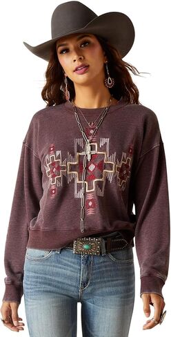 ARIAT Women's Larson Sweatshirt in Saudi Arabia