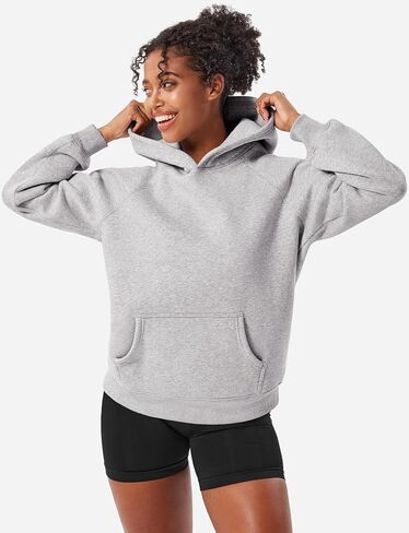 YEOREO Oversized Hoodies for Women Pullover Fleece Sweatshirts with Pocket Saavedra Fall Winter Casual Loose Outfits in Saudi Arabia