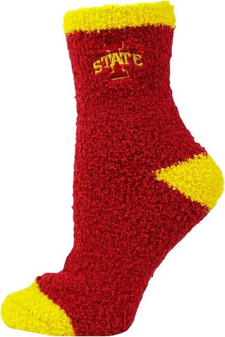Iowa State Cyclones Officially Licensed NCAA Fuzzy Slipper Socks in Saudi Arabia