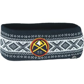 ZHATS Standard NBA Officially Licensed Knit Headband Nordic, Team Color, One Size