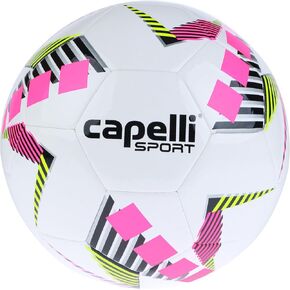 Capelli Sport Soccer Ball, Star Cubes Team Ball for Youth and Adult Players, Outdoor and Indoor Training