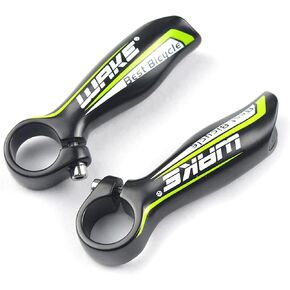 Bicycle Handlebar Ends,HUIOP 1 Pair Bicycle Handlebar Ends Aluminum Alloy MTB Mountain Bike Handle Bar Ends 22.2mm