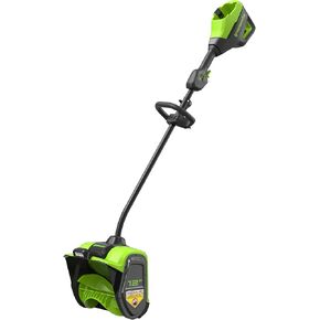 Greenworks 80V 12" Brushless Cordless Snow Shovel with LED Light, 2.0Ah Battery and Charger Included
