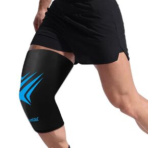 Knee Ice Pack Wrap, Extended Ice Packs for Knee Injuries Reusable Leg Freeze Compression Sleeves, Gel Cooling Knee Brace Cold Hot Packs Therapy Flexible for Pain Relief, Surgery Recovery, Meniscus
