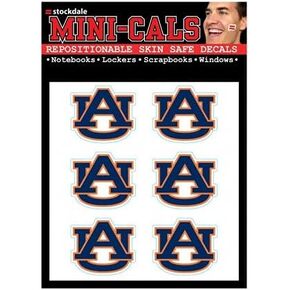 Wincraft NCAA Auburn Tigers Face Tattoos, Team Colors, One Size