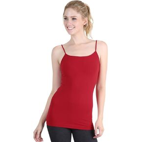 NIKIBIKI Women Seamless Premium Classic Camisole, Made in U.S.A, One Size
