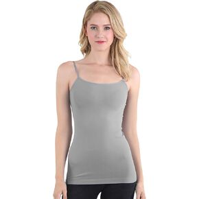 NIKIBIKI Women Seamless Premium Classic Camisole, Made in U.S.A, One Size