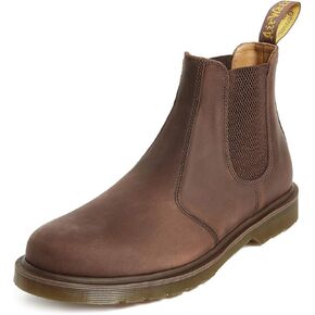 Dr. Martens Unisex Chelsea Boot, Dark Brown Crazy Horse, 7 US Men