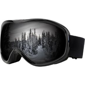 Ski Goggles Frameless Anti-Fog Windproof OTG Design Snowboard Goggles UV400 Block Eyes Protect Lens Adult Youth in Kuwait
