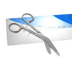Nurse Doctor Medical Lister Bandage Scissors, Stainless Steel Premium Quality (HIGH Polish 5.5")
