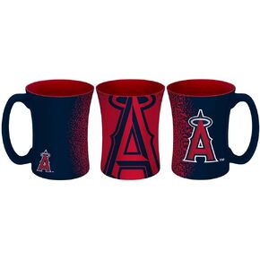 MLB Los Angeles Angels Sculpted Mocha Mug, 14-ounce