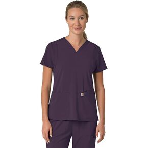 Carhartt Women's Flex Panel V-Neck Scrub Top
