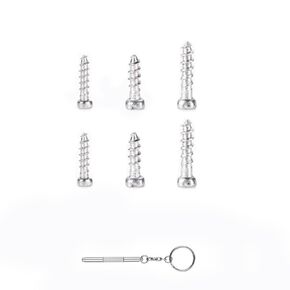 Plate Glasses Self Tapping Screws Eye Repair Frame Screws Small Accessories Sunglasses Eye Frames Sunglasses Legs and Screwdriver