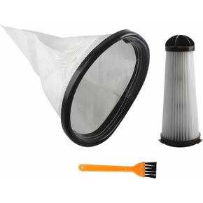 Aillsa Replacement for Hoover Vacuum HEPA Cloth Bag Liner and Filter Compatible with Hoover Part 2KE2105000 2KE2110000 2-KE2110-000 Fits Hoover Backpack Vacuum Cleaner C2401 & Royal RY4000 RY4001
