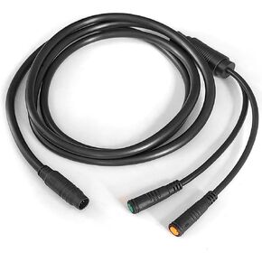 Electric Bicycle Cable, 1T4/1T5 Signal Cable, Connecting Controller to Display, Throttle, Bicycle Light Function, Cable Length 150cm