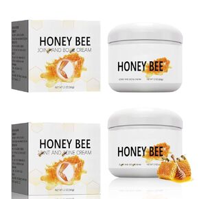 Omaky Bee Venom Cream,Natural Honey Bee Venom Gel,Beevenom Bee Venom Joint Cream,Propolis Professional Gel Joint Cream of Neck,Knee,Shoulder,Waist,Leg (2PCS)