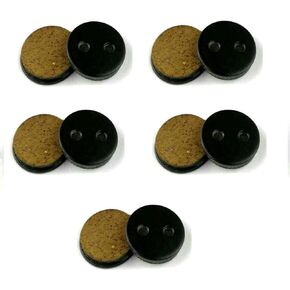 5 Pairs Bike Disc Brake Pads,Electric Scooter Accessories(10 Pcs Semi-Metal)